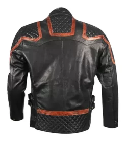 101 Vintage Distressed Motor Biker Genuine Leather Jacket