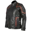 101 Vintage Distressed Motor Biker Leather Jacket