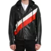 13 Reasons Why S-4 Zach Dempsey Leather Jacket Front