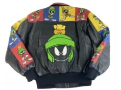 1990s Vintage Marvin The Martian Jacket Back