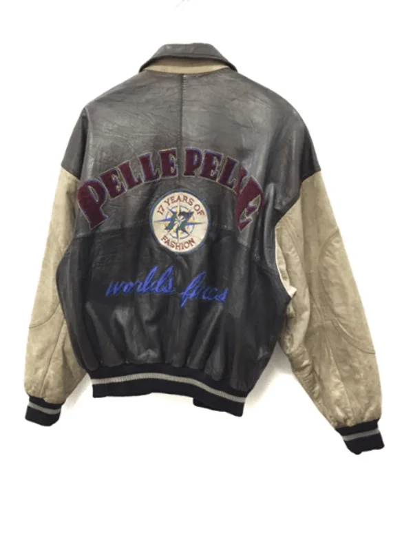 Pelle Pelle 1995 Marc Buchanan 17 Year Of Fashion Men's Black Leather ...