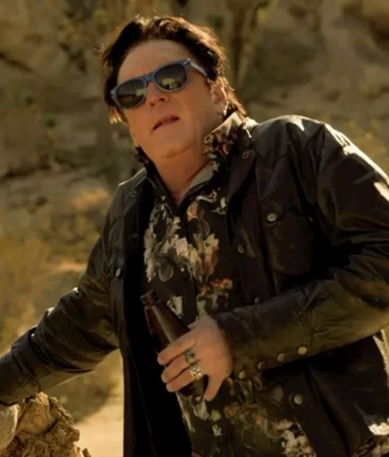 2 Graves in the Desert Vince Real Leather Jacket