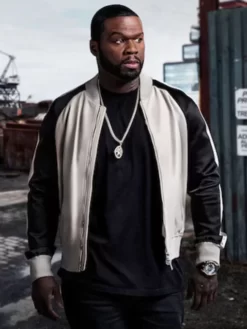 50 Cent Power Black And White Jacket
