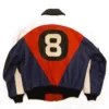 8 Ball Men's Michael Hoban Tri Color Leather Jacket