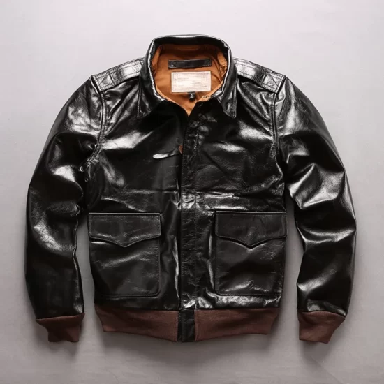 A2 Fly Pilot Genuine Leather Jacket