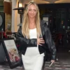 Abi Moores Black Bets Leather Jacket