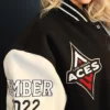 Aces Black Varsity Jacket