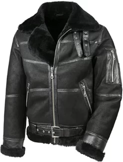 Adams Aviator B16 Shearling Fur Sheepskin Top Jacket