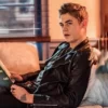 After Hero Fiennes Tiffin Top Leather Jacket