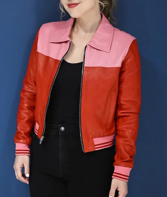 After Midnight Taylor Tomlinson Real Leather Jacket
