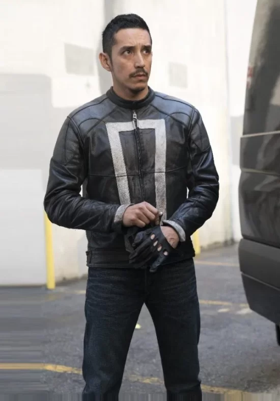 Agents Of Shield Robbie Reyes Real leather Jacket