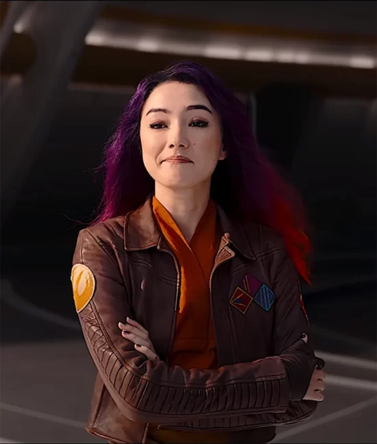 Ahsoka Sabine Wren Brown Leather Jacket