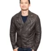 Alberto Rosende Shadowhunters Quilted Leather Jacket