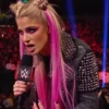 Alexa Bliss Black Spike Studded Biker Genuine Leather Jacket