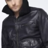 Alexander G-1 Black Geniune Leather Jacket