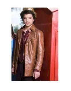 Alice Andrew Lee Potts Brown Real Leather Jacket