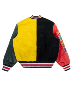 All Star 1993 Color Block Varsity Best Leather Jacket