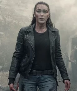 Alycia Debnam Carey Fear the Walking Dead Best Leather Jacket