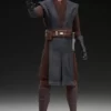 Anakin Skywalker Costume Jacket Real Leather Vest