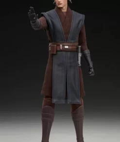 Anakin Skywalker Costume Jacket Real Leather Vest