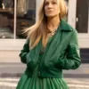 And Just Like That S02 Carrie Bradshaw Green Jacket