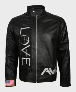 Angle And Airwaves Tom Delonge Genuine Leather Jacket