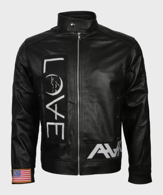 Angle And Airwaves Tom Delonge Genuine Leather Jacket