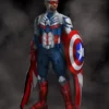 Anthony Mackie Captain America: Brave New World Faux Leather Jacket