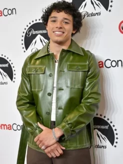 Anthony Ramos Transformers Rise Of The Event Real Leather Jacket