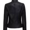 Arezoo Women's Black Best Leather Jacket