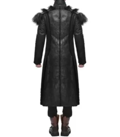 Armour Harness Goth Steampunk Winter Leather Coat