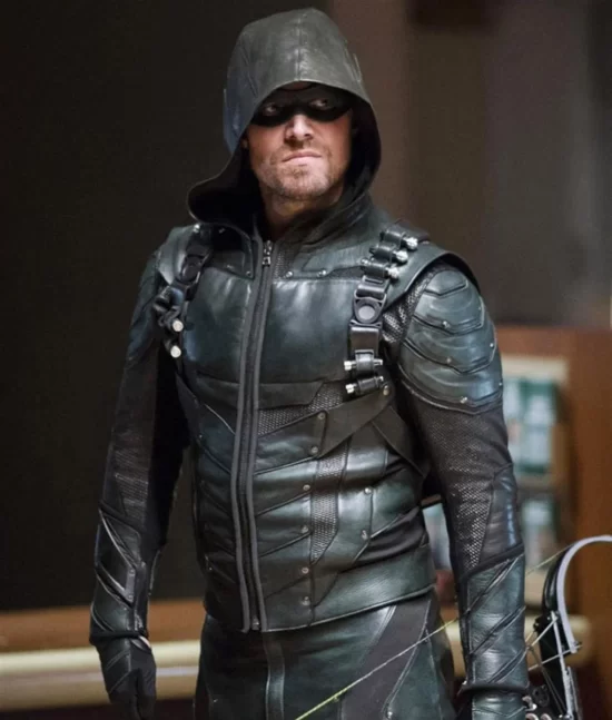 Arrow Oliver Queen Green Hooded Pure jackets