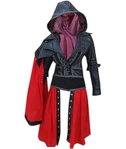 Assassin’s Creed Syndicate Evie Frye Genuine Leather Costume Coat