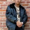 BMF Demetrius Lil Meech Flenory Black Best Leather Jacket