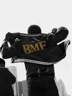 BMF Family Varsity Bomber Genuine Jacket