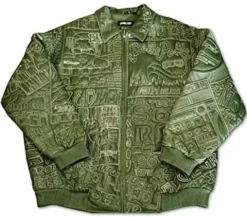 Balla Soft Tan Men’s Marc Buchanan Green Limited Edition Jacket