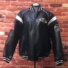 Bartolemo Baltimore Ravens NFL Bomber Genuine Leather Jacket