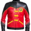 Batman Robin (Tim Drake) Red & Black Jacket