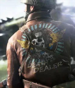 Battlefield Death Dealer Real Leather Jacket