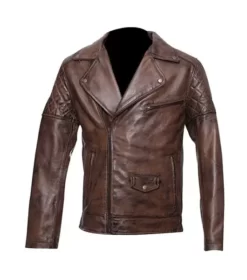 Biker Style Brando Real Leather Jacket