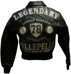 Black Pelle Pelle Legendary Jacket Back