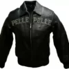Black Pelle Pelle Pride Studded Leather Jacket