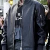 Blackbear VMAs 22 Top Leather jacket