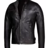 Blacky Cafe Racer Top Leather Jacket