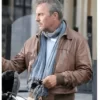 Bomber Kevin Costner 3 Days To Kill Real Leather Jacket