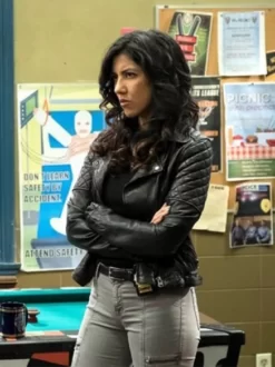 Brooklyn Nine-Nine Rosa Diaz Real Biker Leather Jacket
