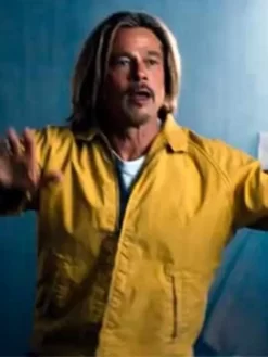 Bullet Train 2022 Brad Pitt Yellow Jacket