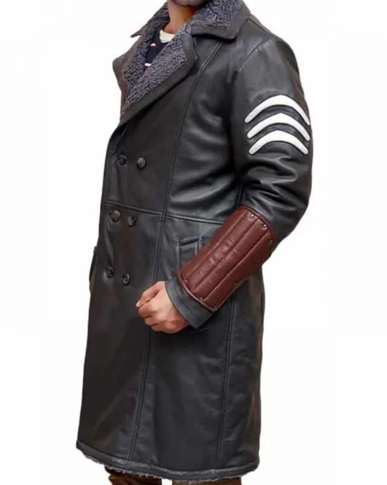Captain Boomerang The Suicide Squad Leather Coat Side