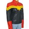 Captain Marvel Carol Danvers Real Leather Jacket