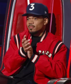 Chance the Rapper Red varsity Jacket